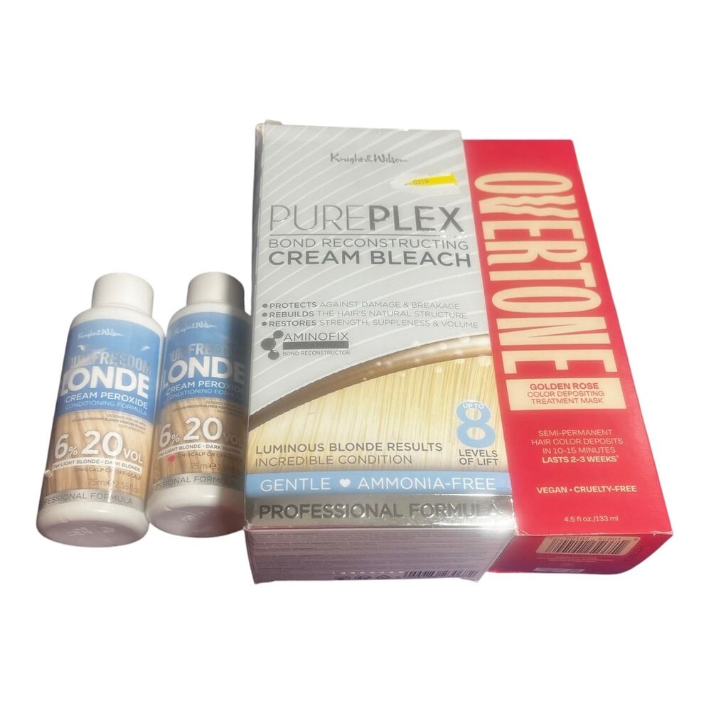 Blonde, Blonde, and more Blonde Set of 3 Multiple Kinds of Hair Color